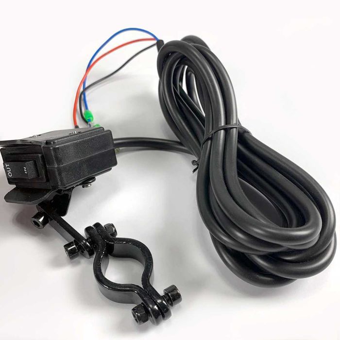 Лебідки електричні для квадроцикла 1400 кг, 12В, трос (Польша Husar)