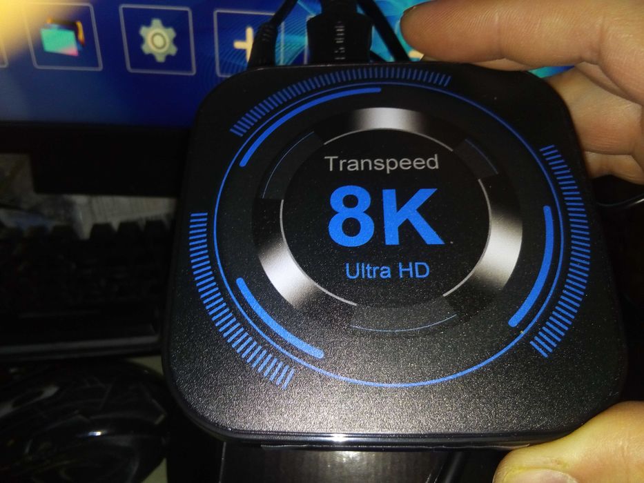 Потужна нова ТВ смарт приставка Transpeed 8К ULTRA 4/64 Allwinner H618