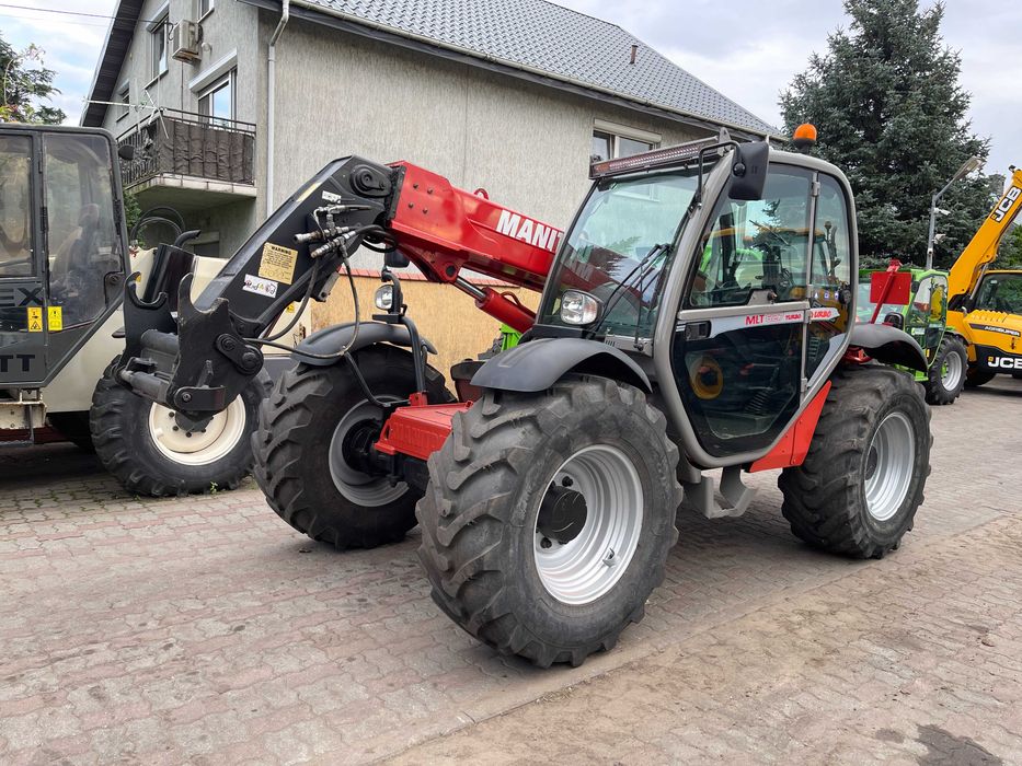 Ładowarka teleskopowa Manitou MLT 627 TURBO*Niska i wąska 2.20 M szeroka i wysoka*2013 ROK*Piękna*Joystick,4X4*TYLKO 5800 MTG*Bardzo ładny stan!