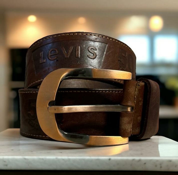 Широкий чоловічий ремінь Levis