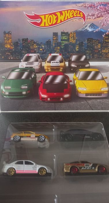 Conjunto 6 miniaturas Hot Wheels