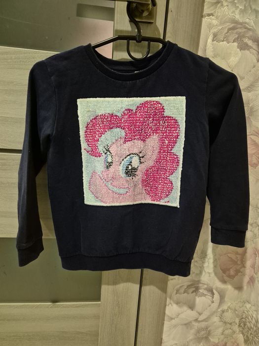 Світшот для дівчинки h&m 116-122 см