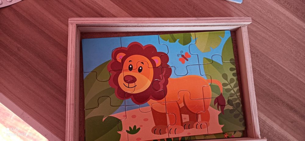 Puzzle drewniane 4x12