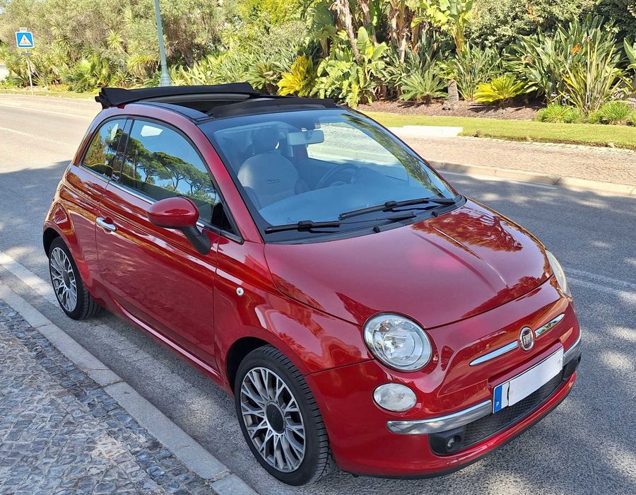 Fiat 500c Cabrio Sport  1.2cc 69cv OCASIÃO!