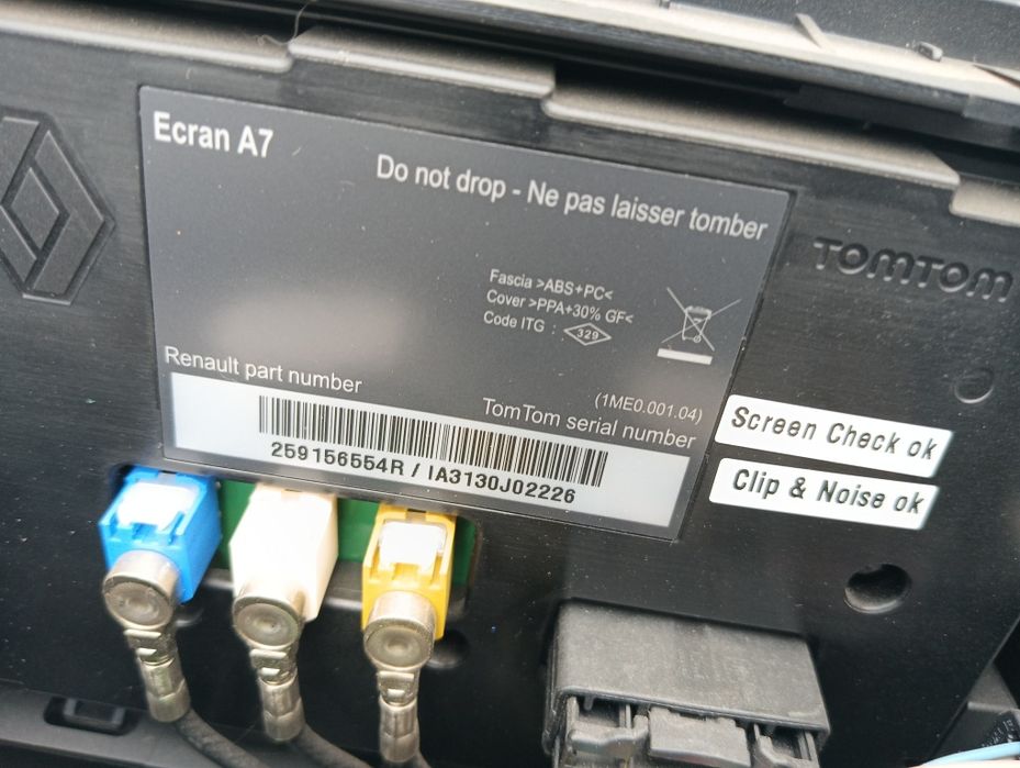 Wyświetlacz Renault Megane 3