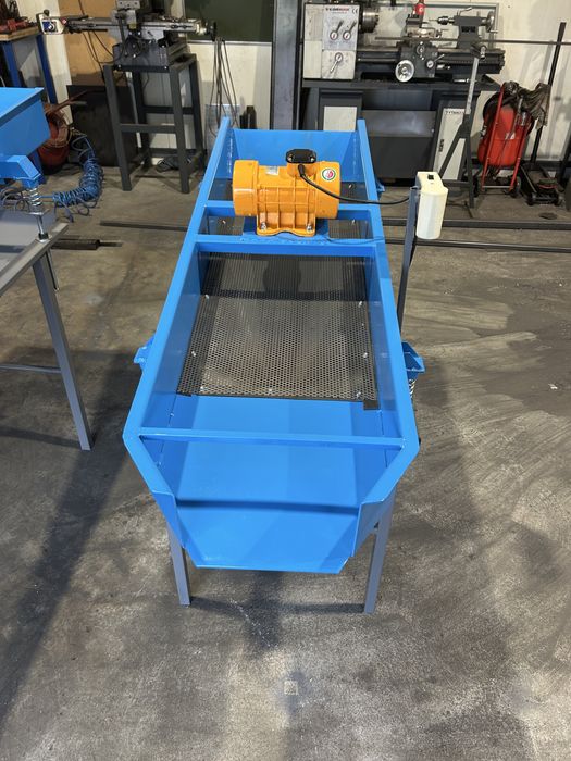 Przesiewacz wibracyjny pellet 5mm silnik 230v