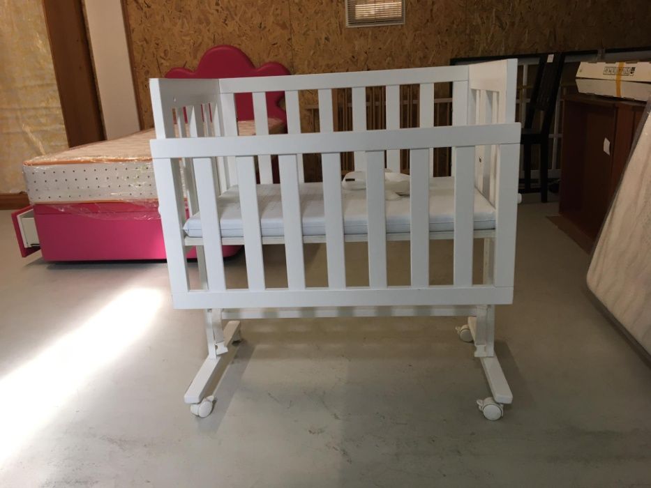 Berço branco cama bébé