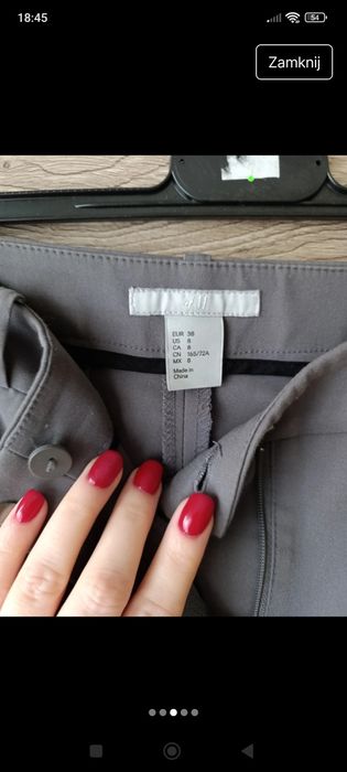 Spodnie h&m damskie