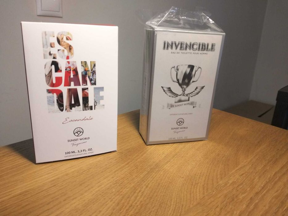 Pack de 8 Perfumes Novos - Sunset World & Sensinity