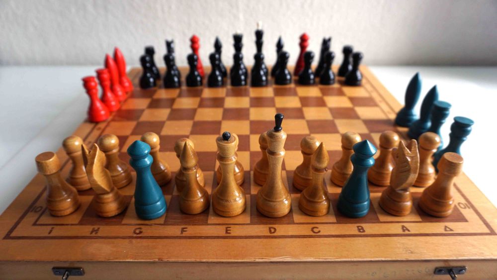 Szachy drewniane Capablanca