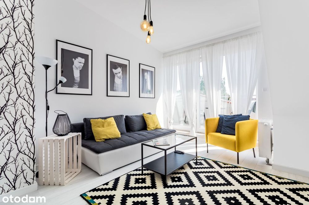 Stylowe 2 pokoje z widokiem na jezioro Niegocin | Balkon