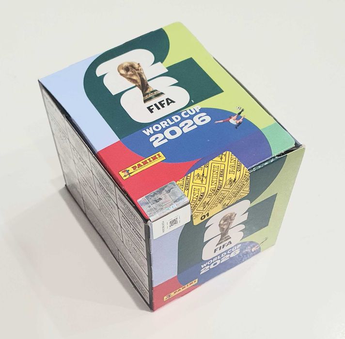 Plomby FIFA PANINI FIFA World CUP 2026 saszetka z naklejkami BOX 350 naklejek