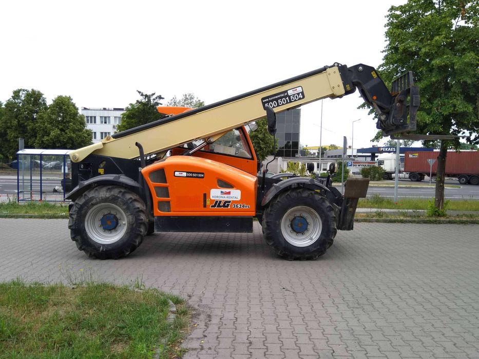 Wynajem ładowarek teleskopowych Grodzisk Maz Manitou JCB Korona Rental