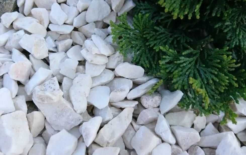 Grys Biała Marianna PREMIUM / 8-16 mm, kamień ogrodowy, biały