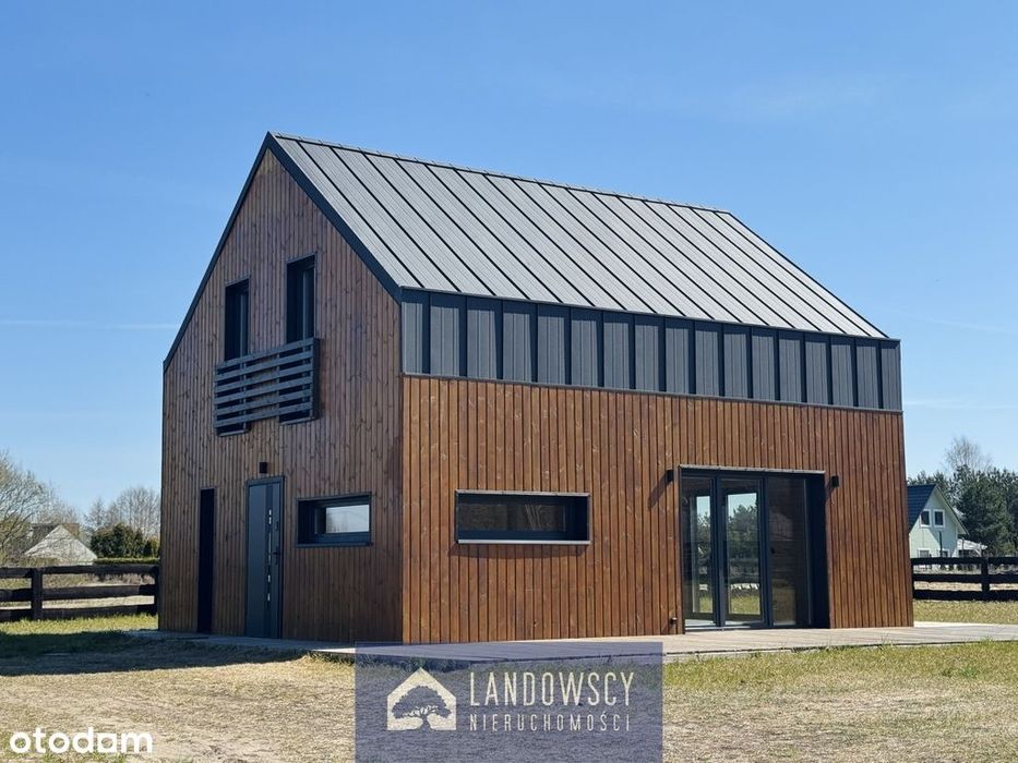 Nowy domek letniskowy, 600m. od Jeziora | Szteklin