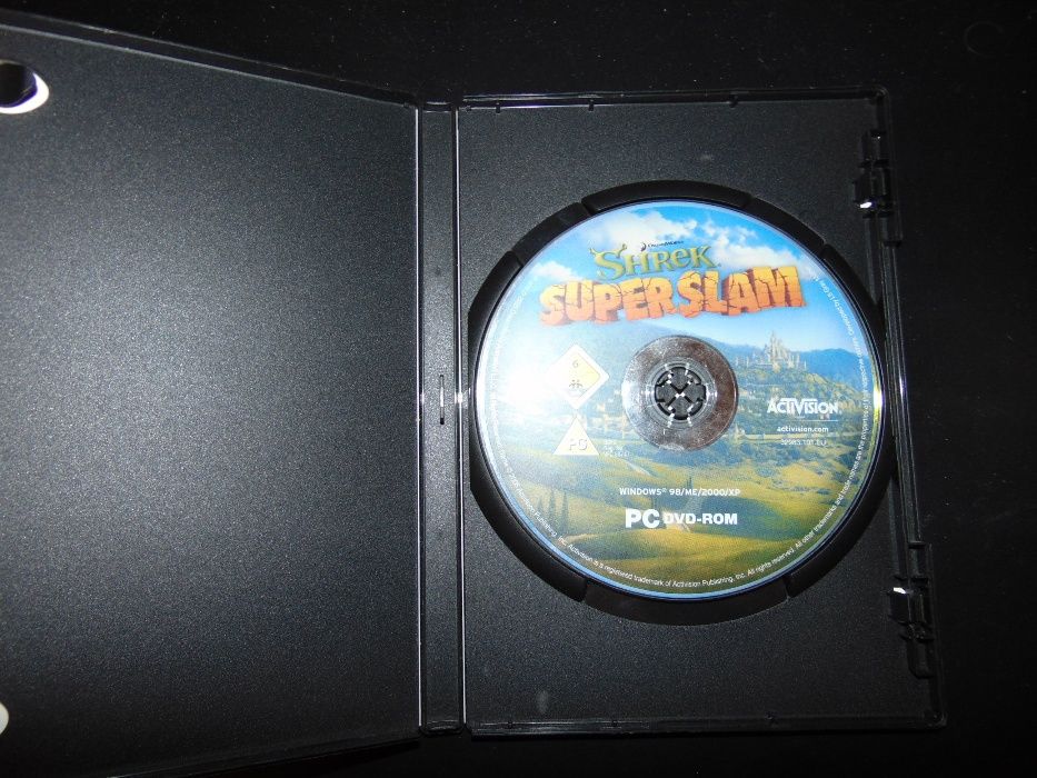 Jogo Shrek SuperSlam DVD-ROM c/ Oferta Artur e os Minimeus DVD DEMO