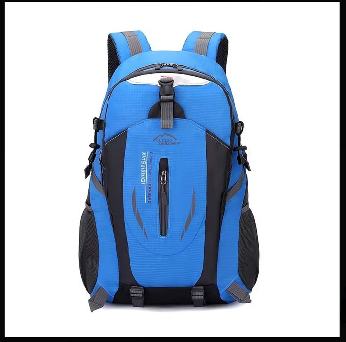 Nowy plecak unisex 40L – turystyczny, sportowy, z przegrodą na laptopa