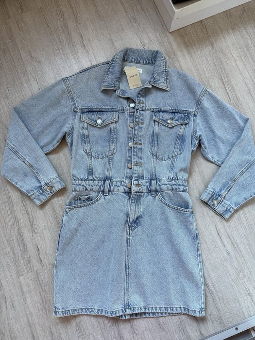 Джинсова сукня Mango