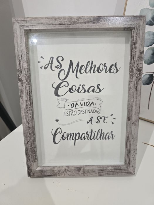 Moldura imitacao madeira 25x34