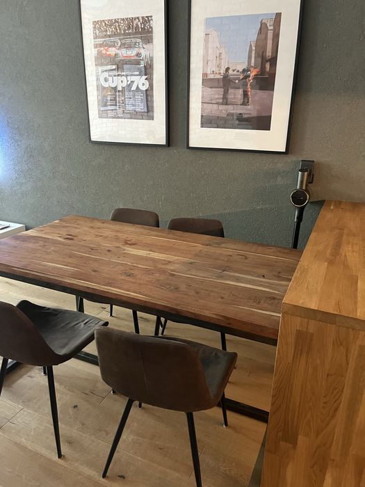 Stół i krzesła na sprzedaż, styl loft/industrial