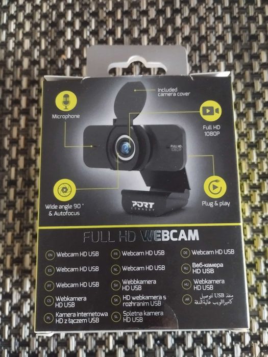 full hd webcam... port connect