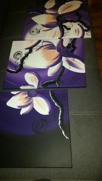 Obraz na płótnie tryptyk 4 sztuki