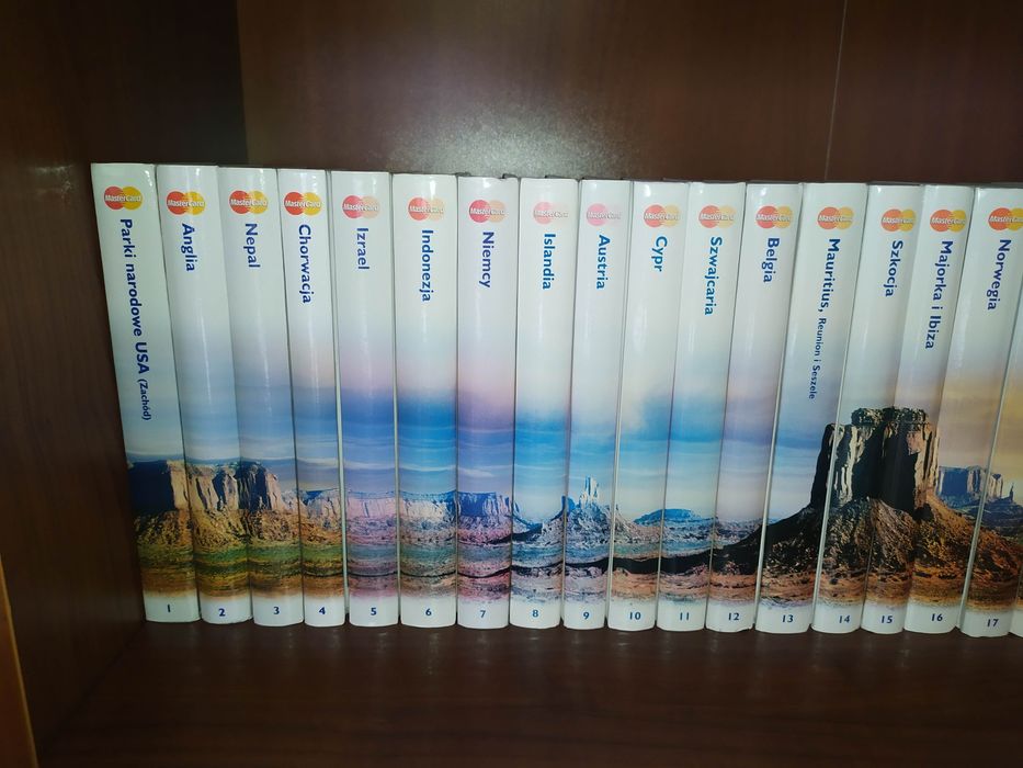 Seria książek podróżuj z MasterCard
