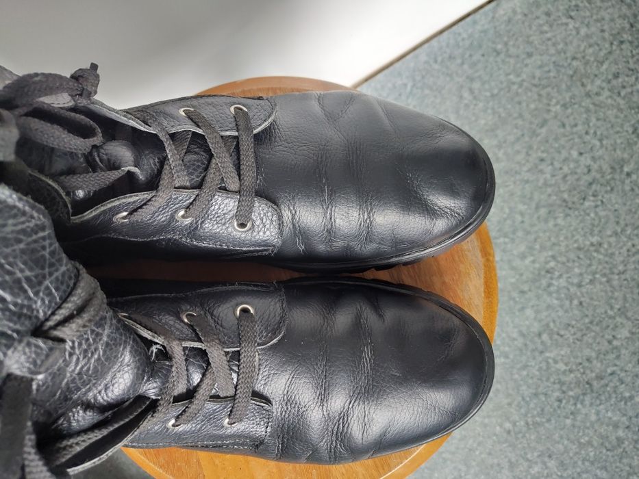 Берцы Ботинки 46  Leather Combat Boot тактические ботинки