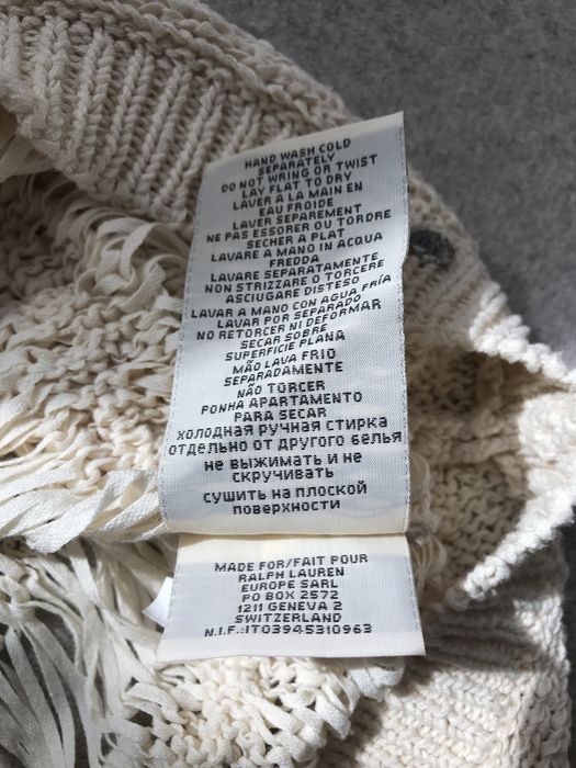 Sznurkowa ażurowa bluzka Ralph Lauren M S