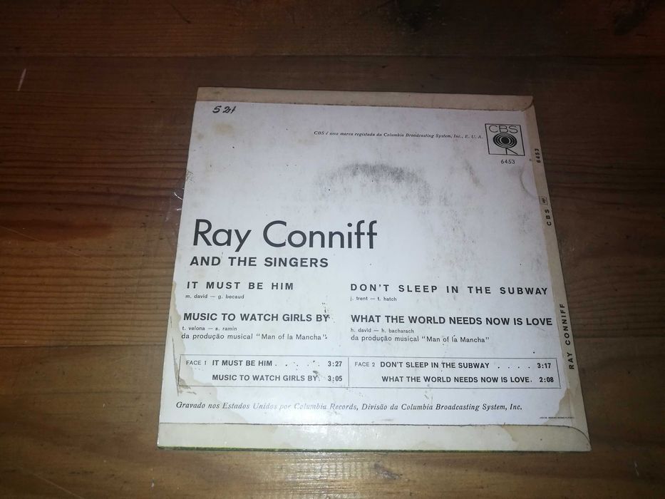 Ray Conniff And The Singers - It Must Be Him SINGLE431280098158858241