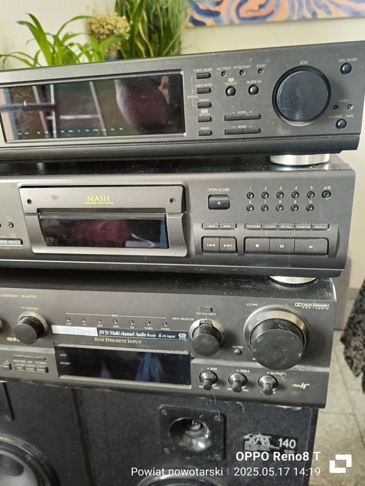 Wieża Technics + kolumny Skart