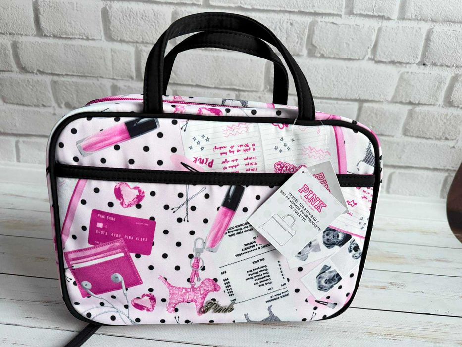 Дорожня косметичка, органайзер Victorias Secret Pink