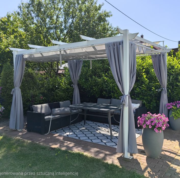 Pergola komplet z meblami