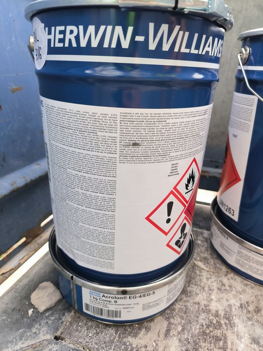 Acrolon EG-5 Sika Sikacor dwuskładnikowa farba nawierzchniowa RAL 801