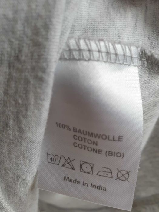 Szara bluzka tunika z cekinami Kids Reserved rozmiar 110 116