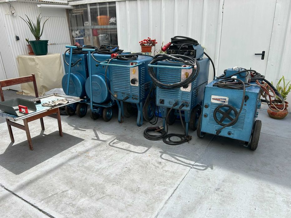 Máquinas de soldar industriais rotativas e estáticas, 400A