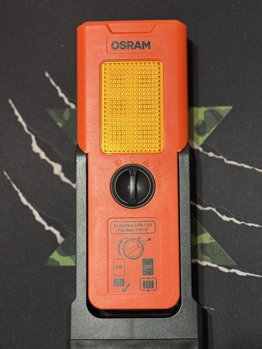Електричний аварійний знак. OSRAM На подарунок чоловіку