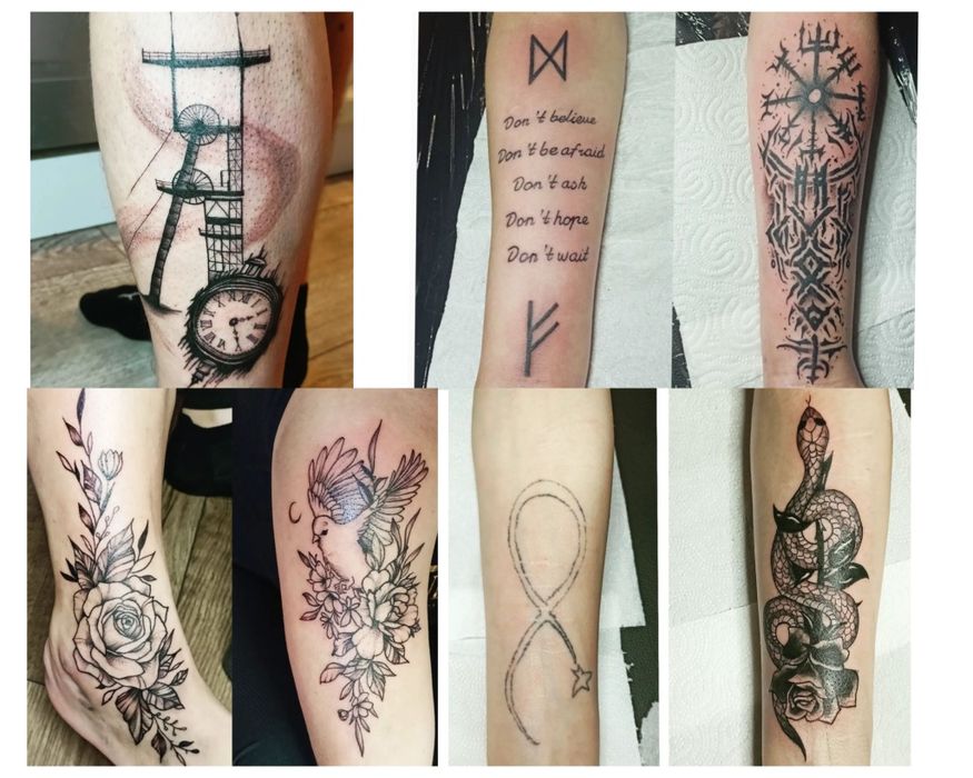 Tatuaż Katowice studio tatuażu szybkie terminy niskie ceny tattoo
