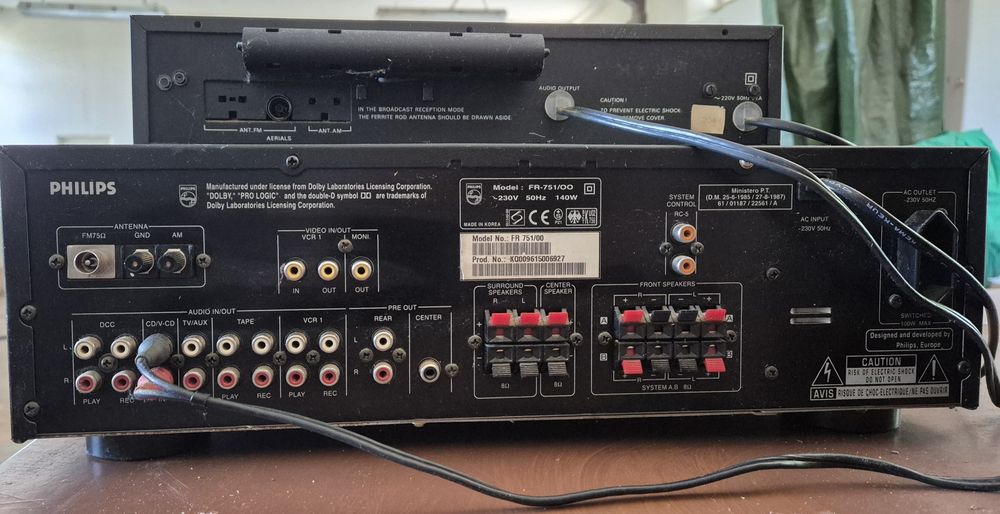 Amplituner Philips plus radio Tesla