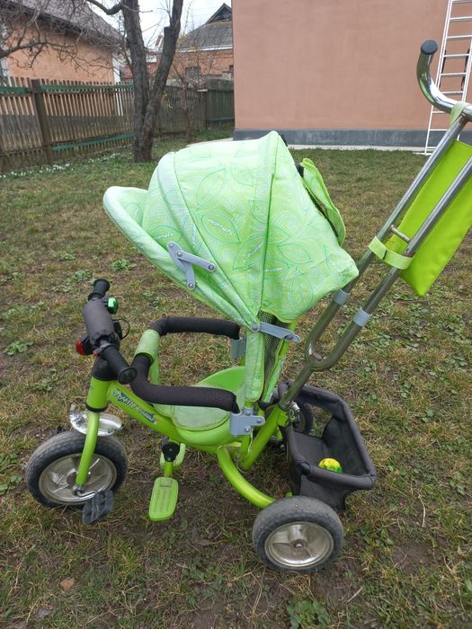 Велосипед з батьківською ручкою