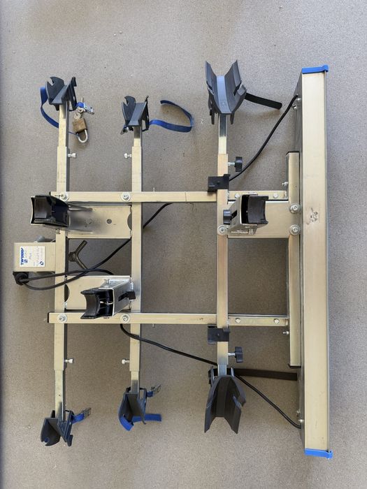 Bagaznik na 3 rowery