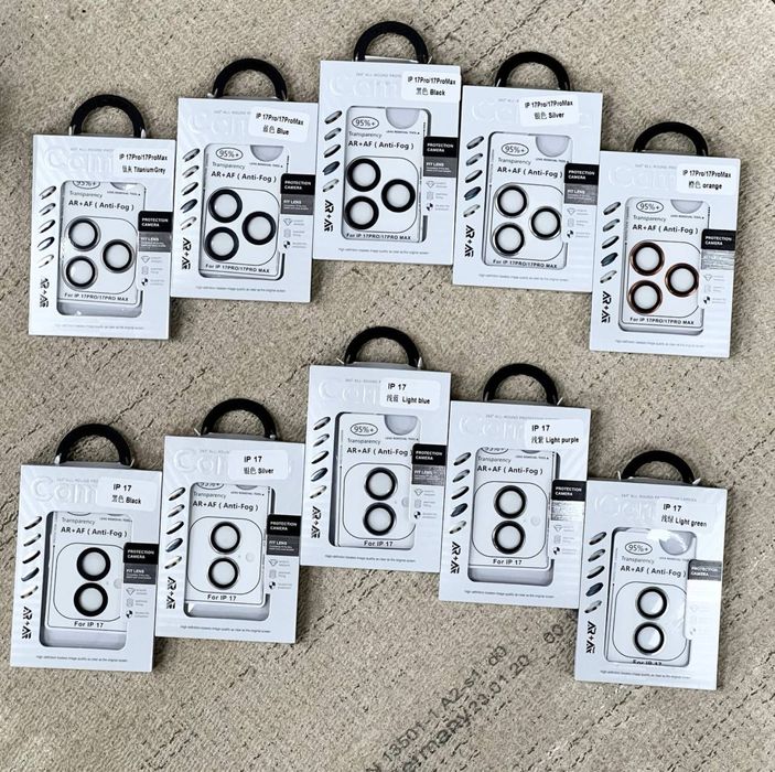 Лінзи захисне скло на камери iPhone 17 Pro Max айфон про макс air