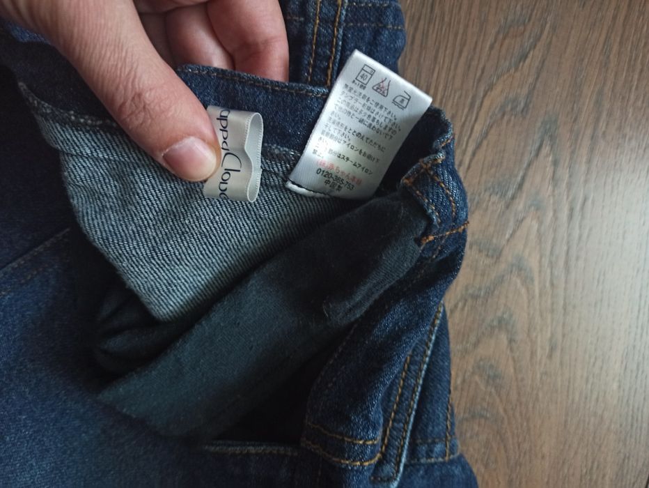 Джинсова спідниця для вагітної