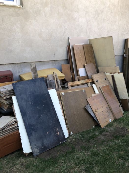 Wywóz śmieci papy gruz wełny odpadów rozbiórki wycinka drzew transport