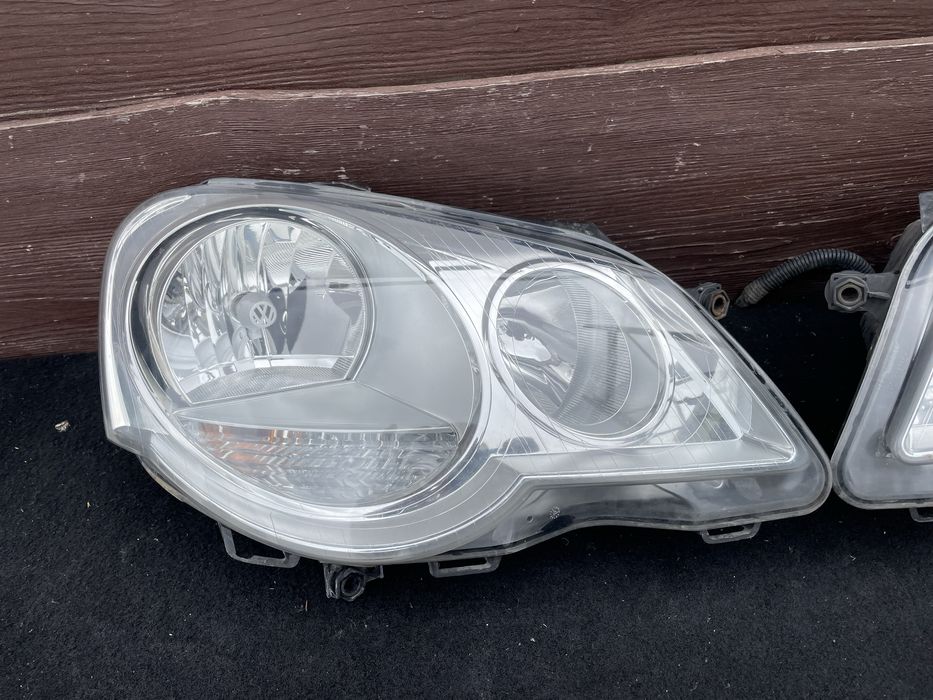 Фари, фара, ліхтарі передні VW Polo 4 Фольксваген Поло 4 (05-09)