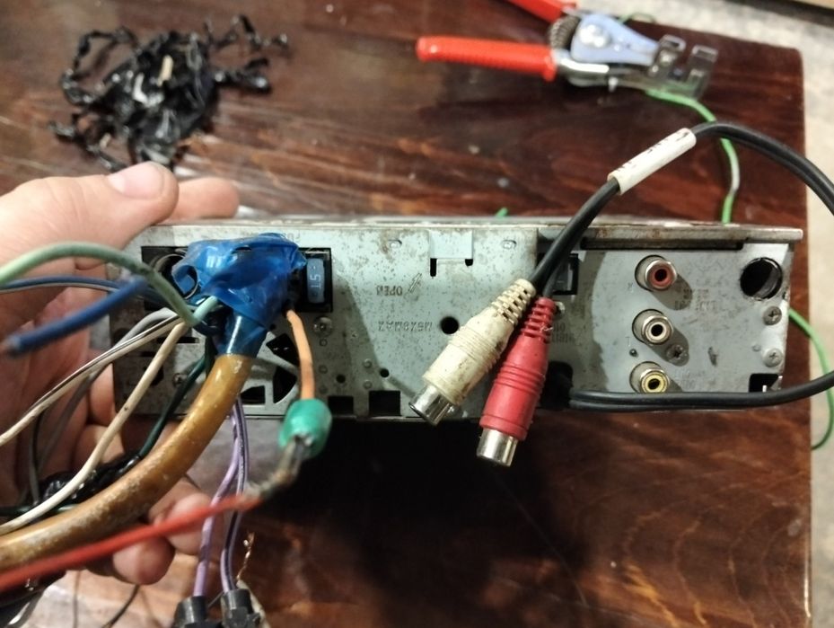 Автомагнітола. JVC KD-DV6405, процесор, DVD, 1din: 1 000 грн