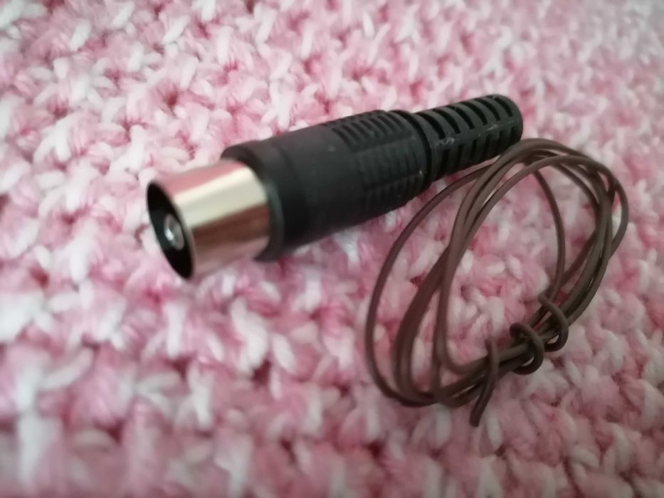 Антенна для радио FM / AM ( ФМ ) металлический штекер кольцо трубочка