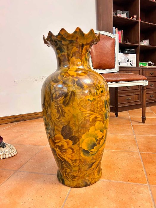 Vaso de cerâmica artesana
