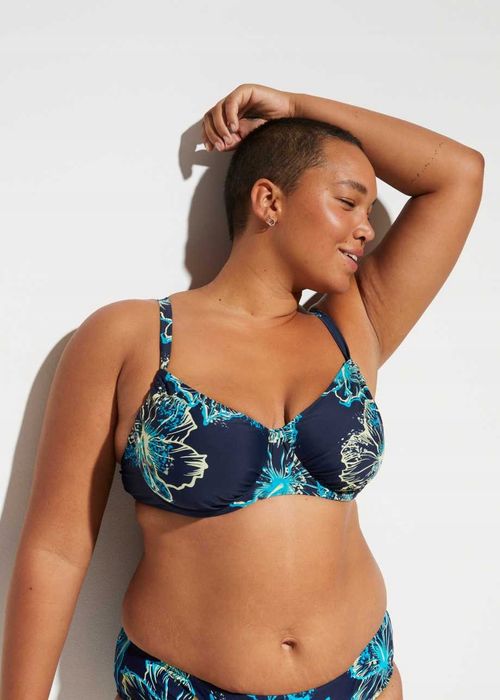 B.P.C biustonosz bikini miękki z fiszbinami 75B.