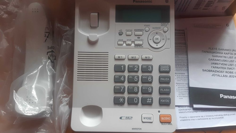 Telefon stacjonarny Panasonic KX-TS620PDW
